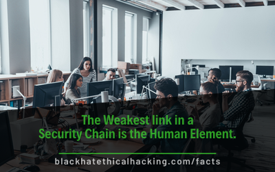 The Weakest Link in a Security Chain is the Human Element