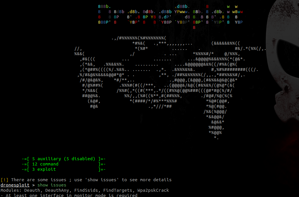 Offensive Security Tool: DroneSploit