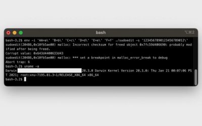 Recent root-giving Sudo bug also impacts macOS