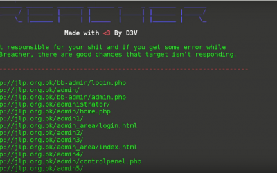 Offensive Security Tool: Breacher