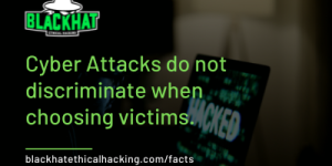 Cyber Attacks do not discriminate when choosing victims.