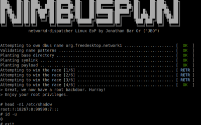 New Nimbuspwn Linux vulnerability gives hackers root privileges