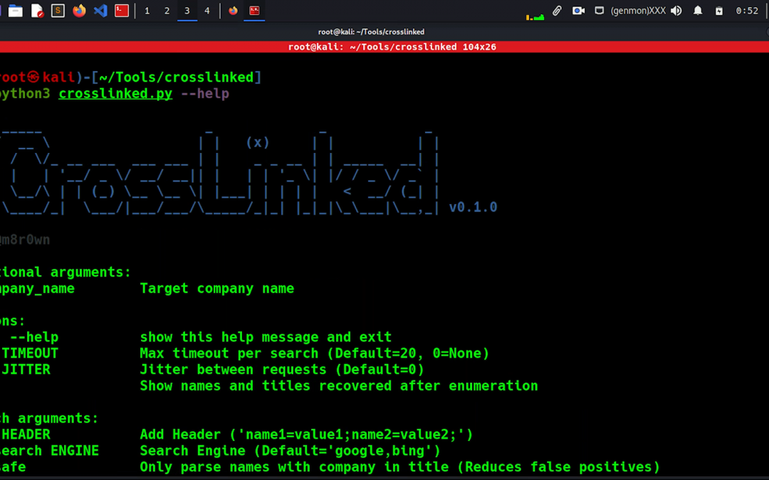 Recon Tool: CrossLinked