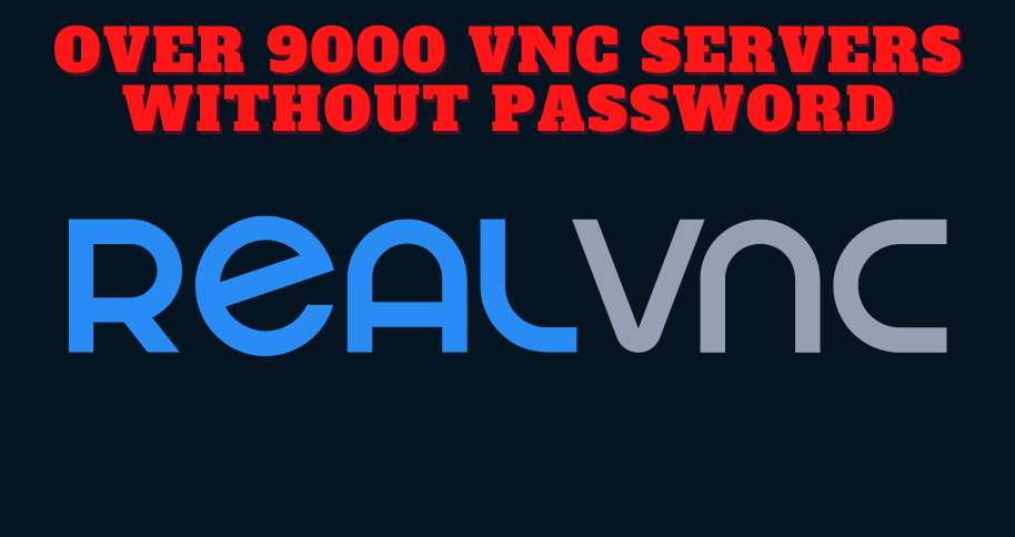 exposed VNC servers without password