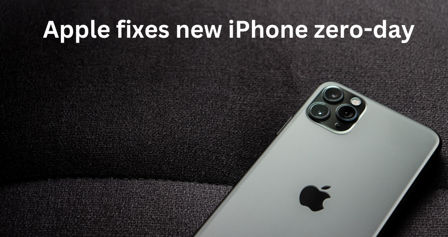 Apple Fixes New Zero-day Used In Attacks Against IPhones, IPads | Black ...