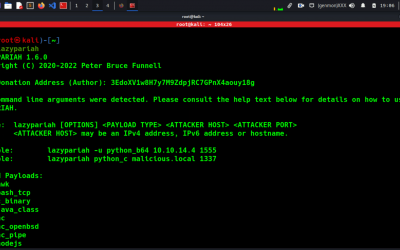 Offensive Security Tool: LAZYPARIAH