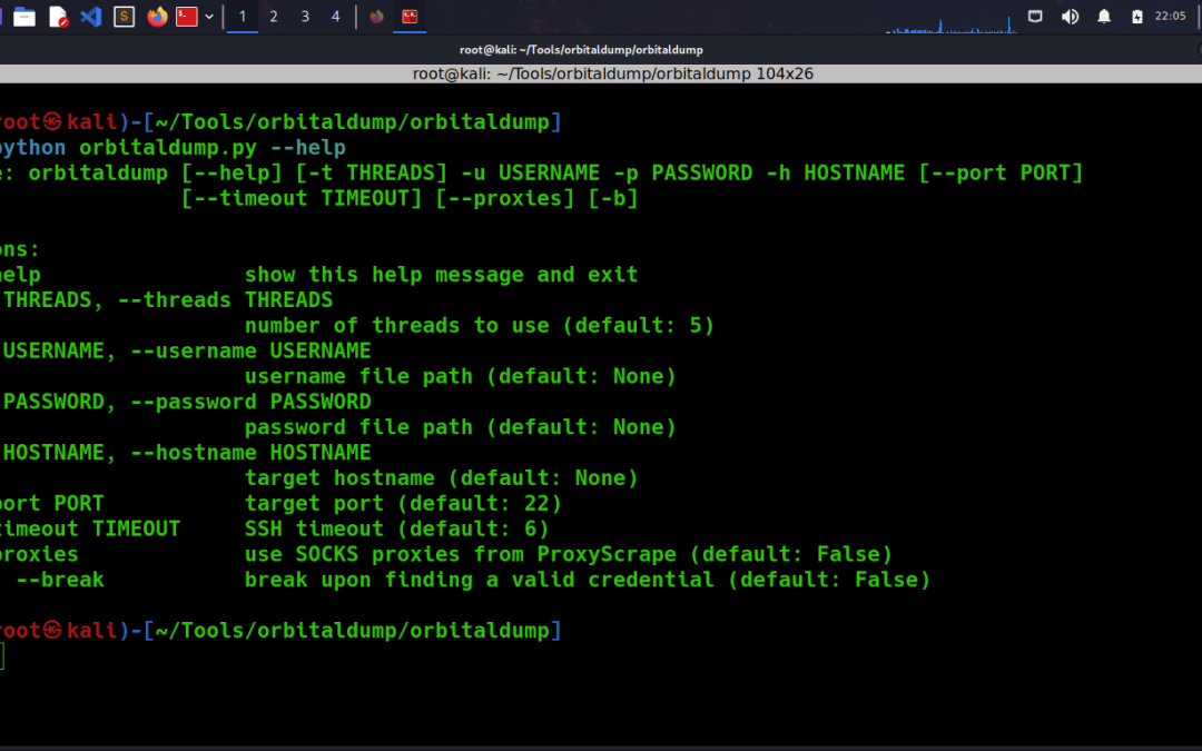 Offensive Security Tool: OrbitalDump