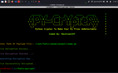 Offensive Security Tool: Pycrypt