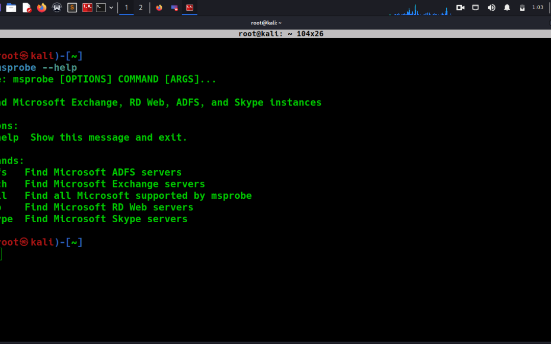 Recon Tool: msprobe
