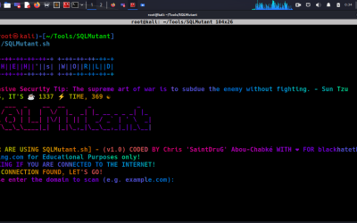 Offensive Security Tool: SQLMutant