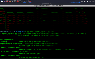 Offensive Security Tool: SpoolSploit