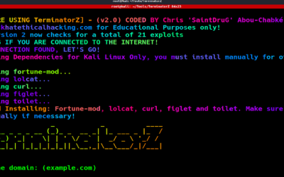 Offensive Security Tool: TerminatorZ