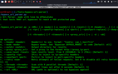 Offensive Security Tool: Bypass Url Parser