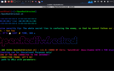 Offensive Security Tool: OpenRediWrecked