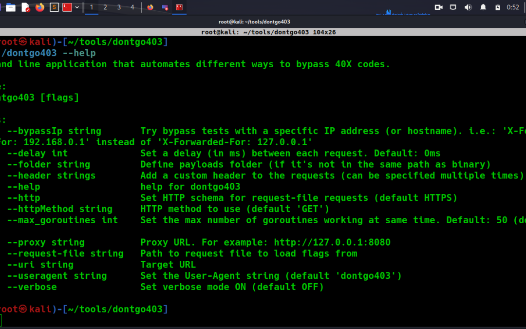 Offensive Security Tool: dontgo403