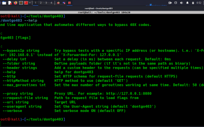 Offensive Security Tool: dontgo403