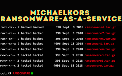 New MichaelKors Ransomware Takes Aim at Linux and VMware ESXi