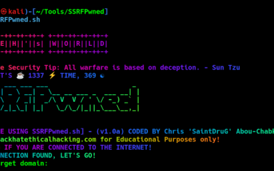 Offensive Security Tool: SSRFPwned