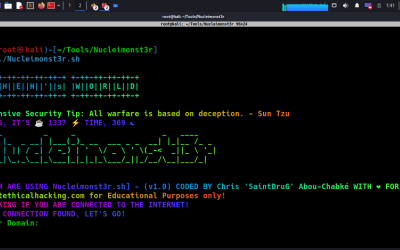 Offensive Security Tool: Nucleimonst3r