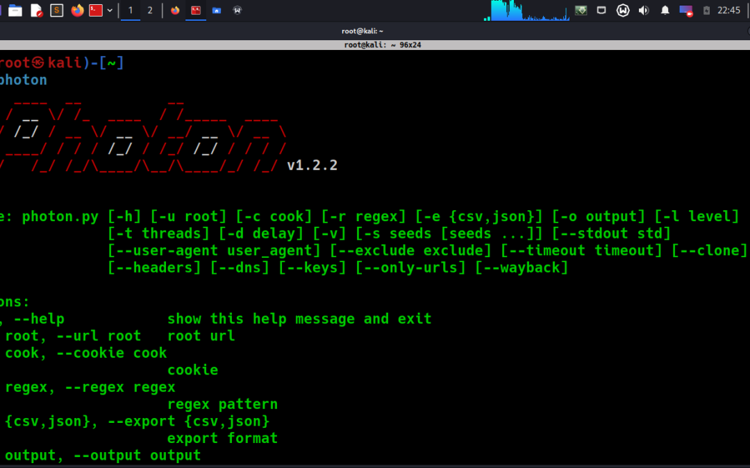 OSINT Tool: Photon