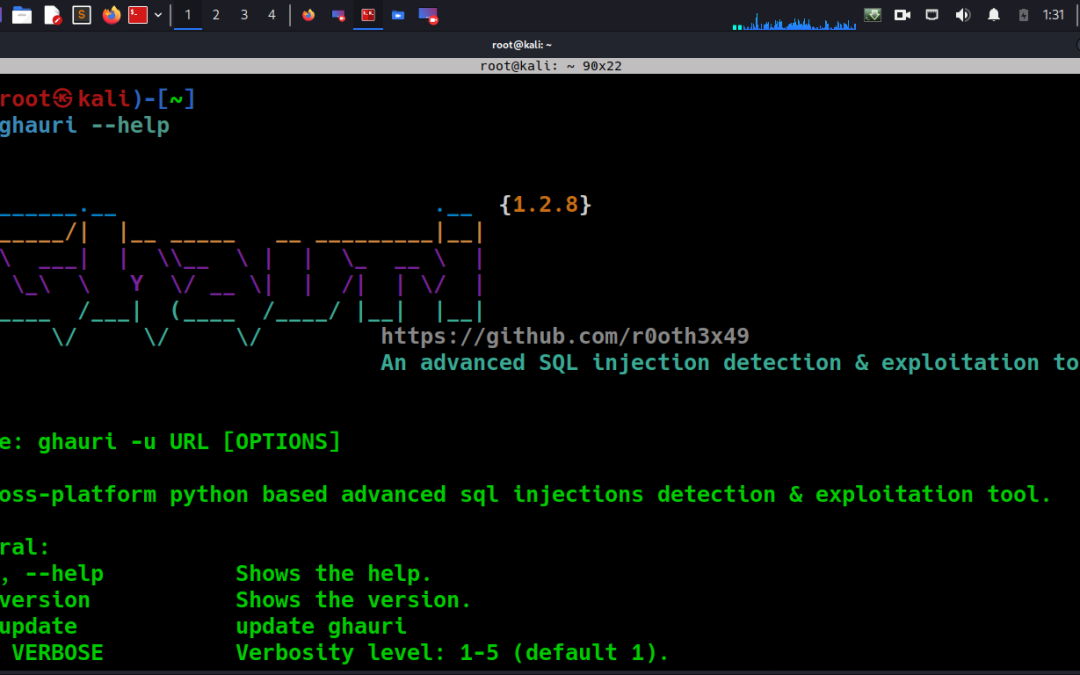 Offensive Security Tool: Ghauri