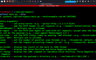 Offensive Security Tool: WAF Bypass