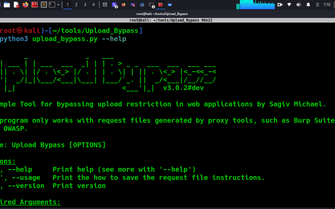 Offensive Security Tool: Upload_Bypass