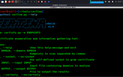 OSINT Tool: Certina