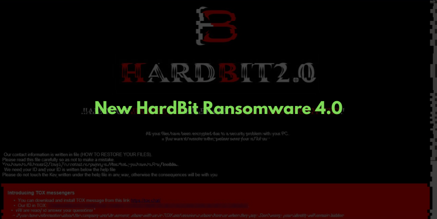 HardBit 4.0 Ransomware Introduces Obfuscation Techniques and Passphrase Protection