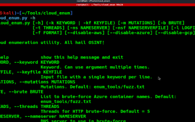 OSINT Tool: cloud_enum