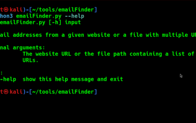 Recon Tool: emailFinder