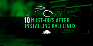 Top 10 Things to Do After Installing Kali Linux