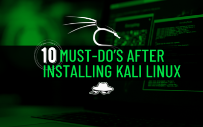 Top 10 Things to Do After Installing Kali Linux