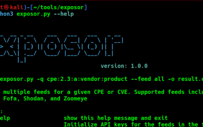 Recon Tool: Exposor