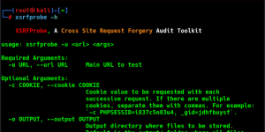 Offensive Security Tool: XSRFProbe