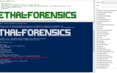 Digital Forensics Tool: MemProcFS-Analyzer